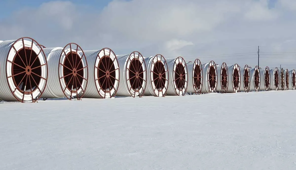 extrusion pipe line