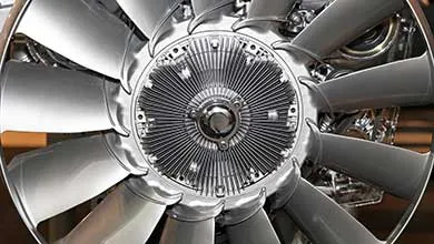 Industrial fan blade